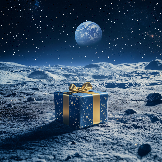 Unexpected like a present dropped on the moon's surface: what to do?