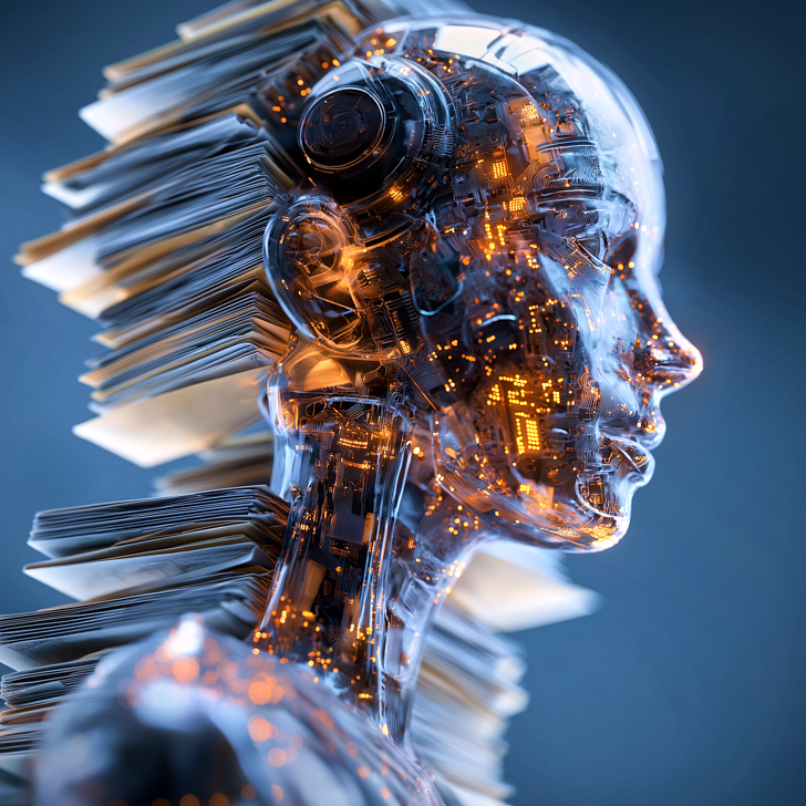 AI driven humanoid replacing paperwork